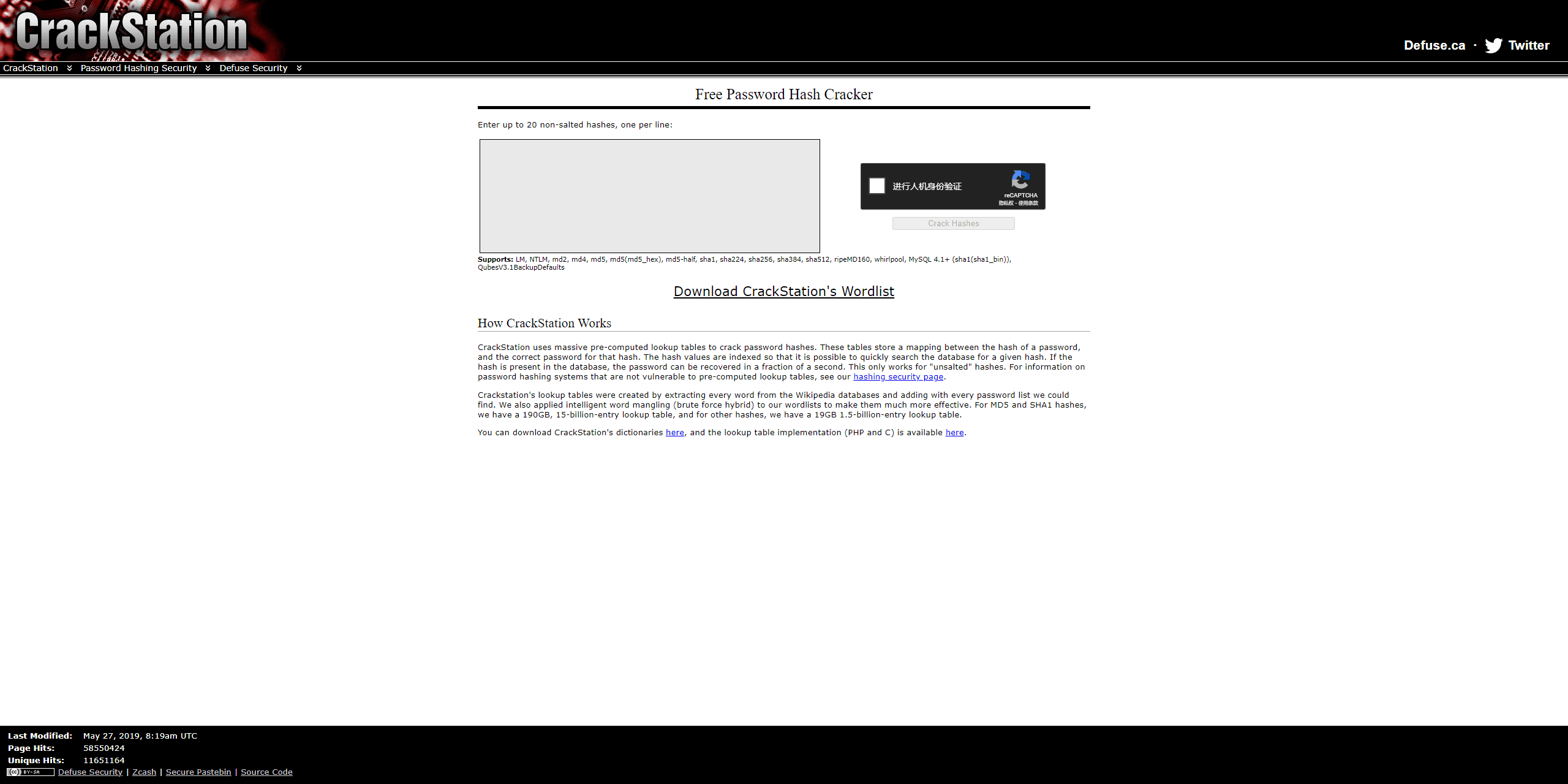 MD5 Decrypt