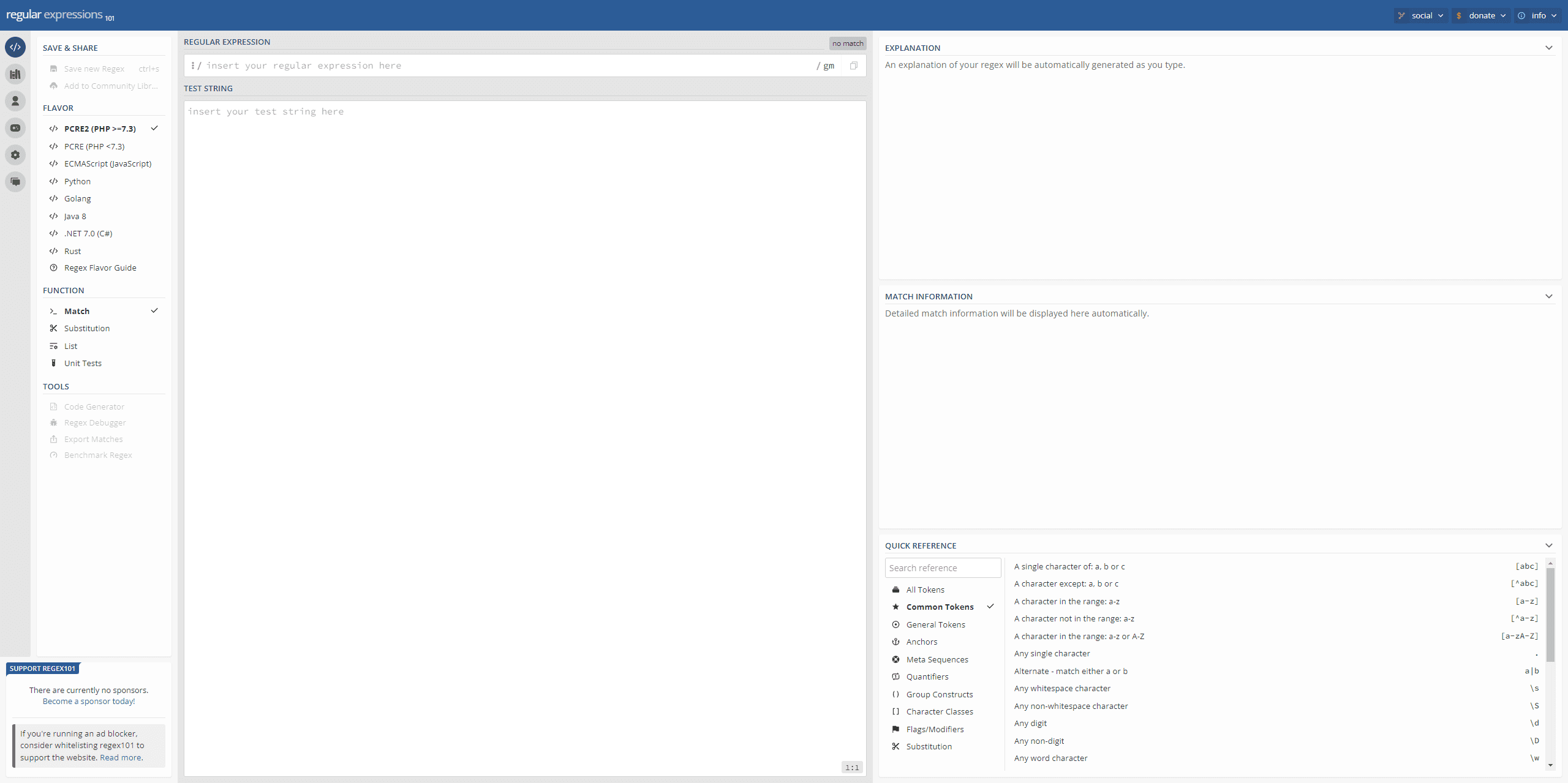 Regex Tester